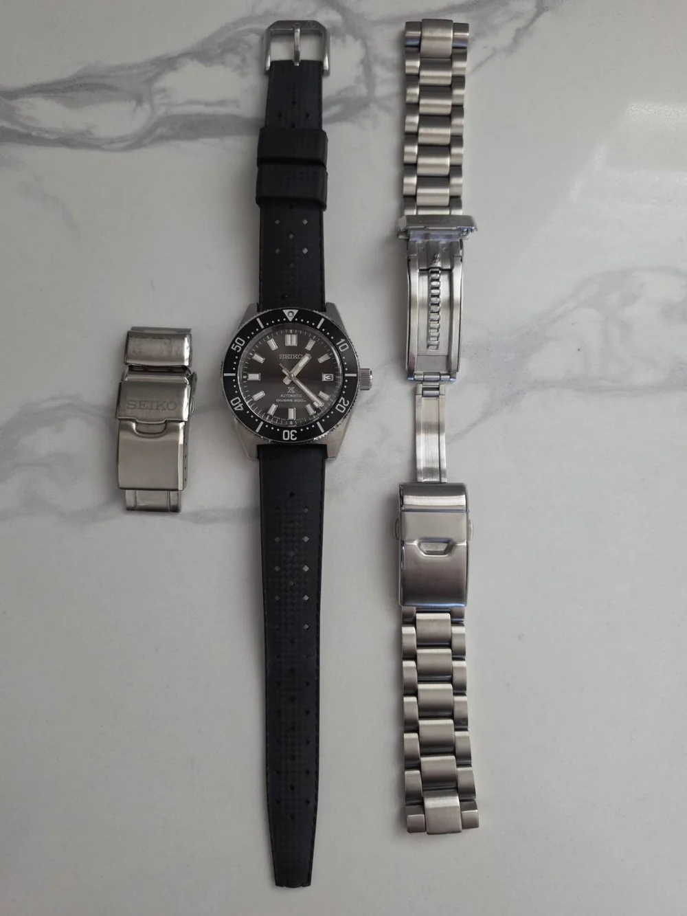Seiko Prospex SBDC101 JDM Diver Watch Box Papers MM300 Clasp + Tropic Strap